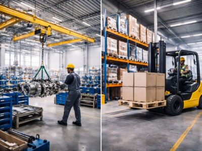 Sistema de Grúa Ligera KBK vs Montacargas