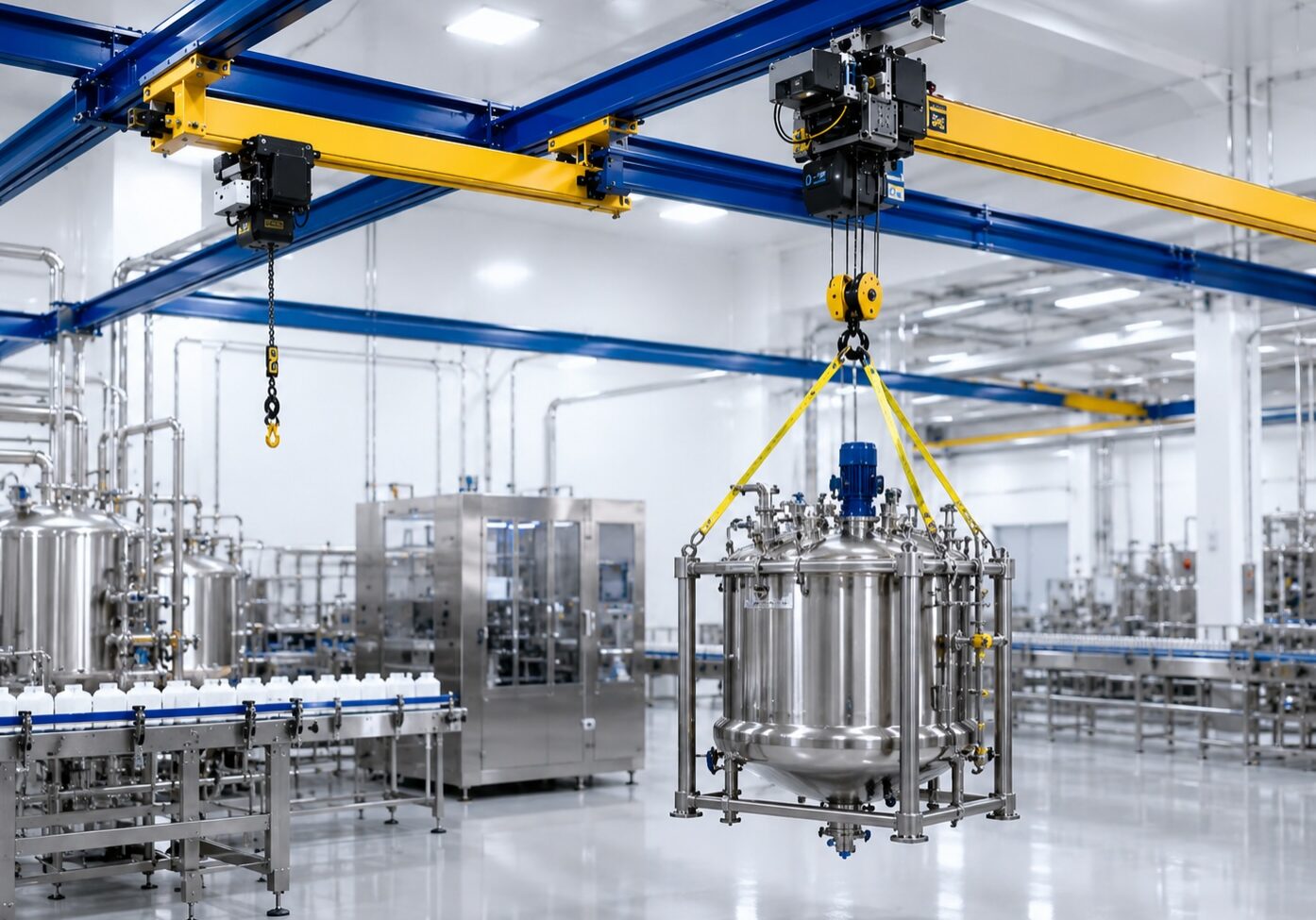 Grúa Ligera KBK para Manipulación Industrial