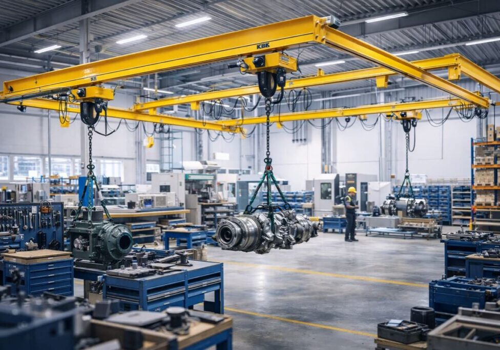 Grúas KBK para Talleres Industriales
