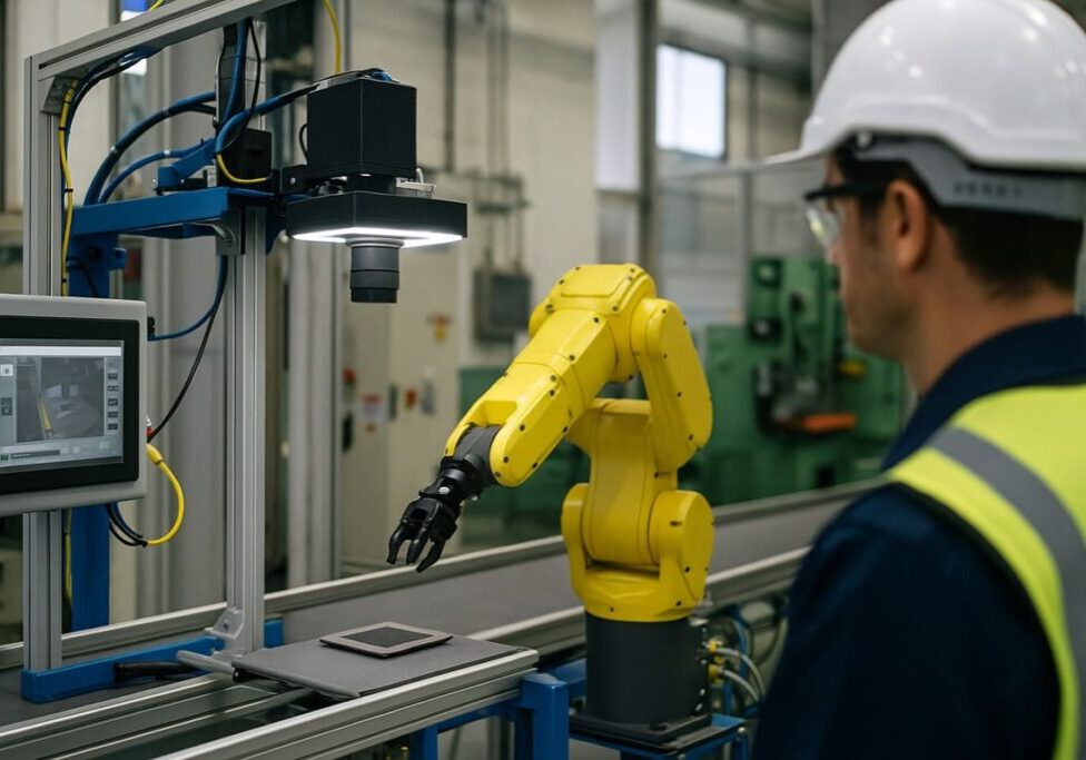 visión artificial para inspección y rechazo automático